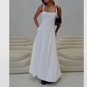 NWOT You Can maxi dress white.